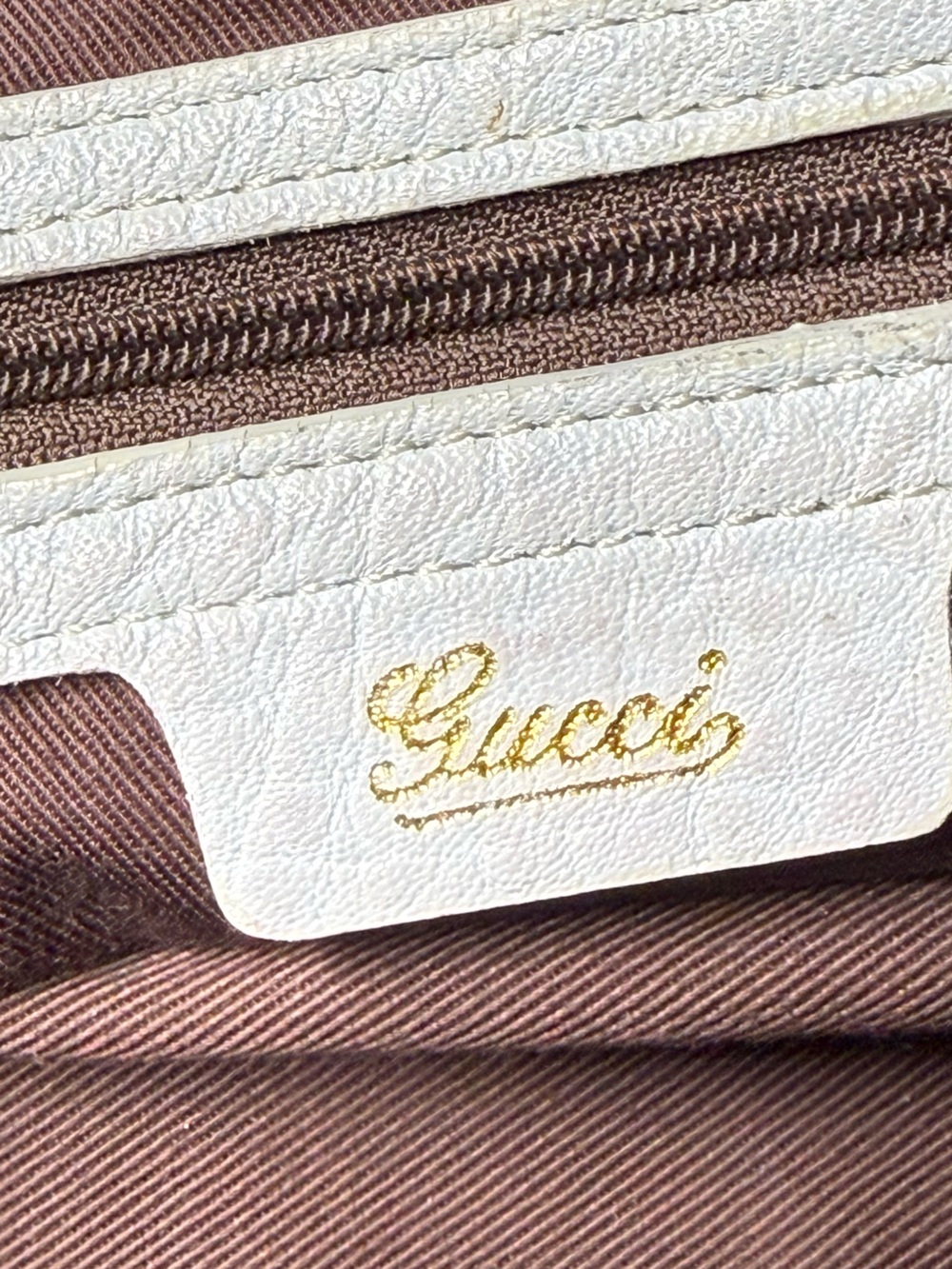 Gucci, Vintage All Leather Shoulder Bag, - Picture 8 of 13
